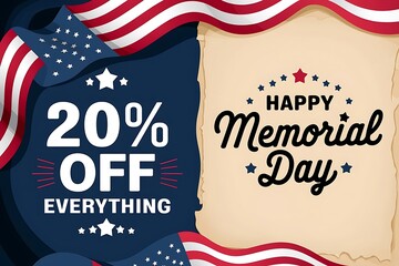 20% Off Everything for Happy Memorial Day Sale