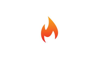 fire logo vector
