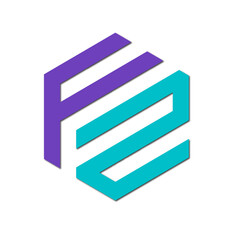 Web line modern color full logo design