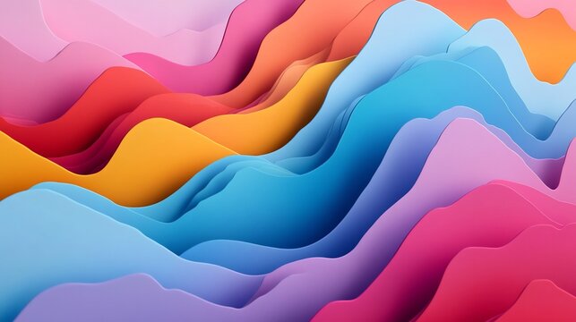 High resolution depiction of marketing management featuring dynamic shapes interwoven layers for strategic marketing approaches from planning to execution and performance analysis