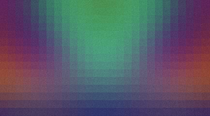 Vibrant gradient backdrop featuring grainy texture, generating dynamic abstract visual with digital noise overlay
