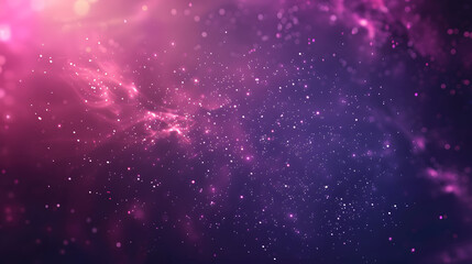 Fototapeta premium Empty cosmic background, blurred dark violet sky with abstract texture, generative ai