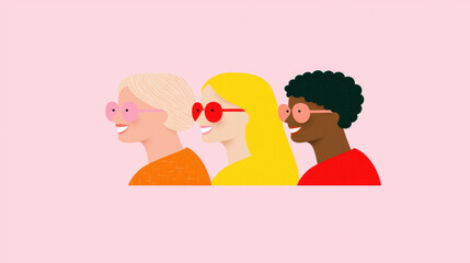 Peer Pressure, illustration, A person appears distressed while peers laugh in the background, captured in a high-fidelity image showcasing emotional expressions and social dynamics.