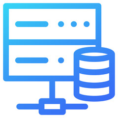 Fototapeta premium Database Icon