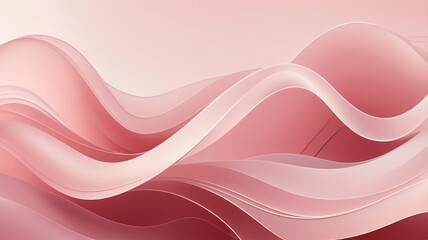 Abstract creative pink wave banner watercolor Gradient hot pink Vignette Concrete Minimalist Background Design with abstract stripe Hand painted.