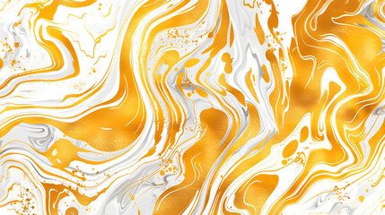 Gold and white marble vector design, generative ai