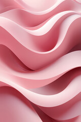 Obraz premium Abstract creative pink wave banner watercolor Gradient hot pink Vignette Concrete Minimalist Background Design with abstract stripe Hand painted.