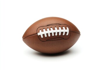 American football, isolated, white background, sport, game