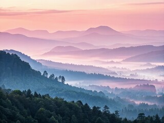 Soft Pastel Gradient Background: Dreamy Blurred Abstract Texture for Design