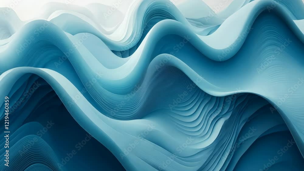 Poster this stunning video captures the essence of undulating azure landscapes, inviting viewers to explore