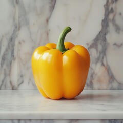 Close-up of  colorful bell peppers on a white background with refreshing appeal 3