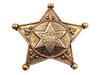 sheriff star badge