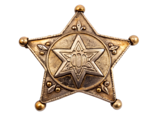 sheriff star badge