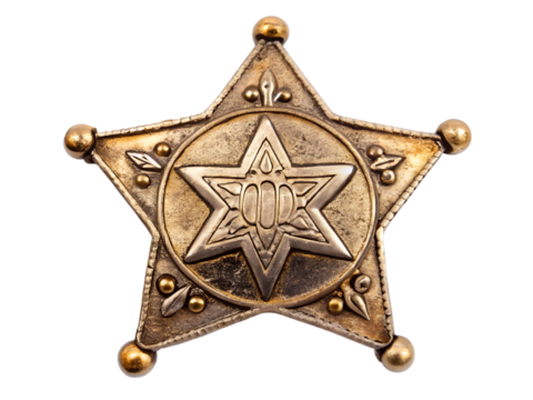 sheriff star badge