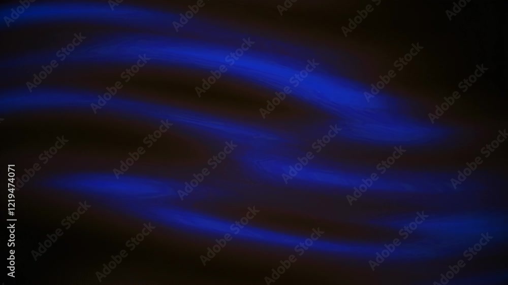 Poster deep blue and black relief gradient of waves flowing upwards. modern minimal animation design concep
