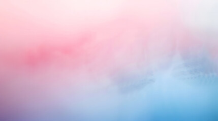 Gradient graphic in soft spring light pink and blue, generative ai