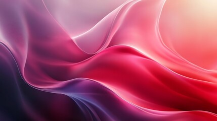 Obraz premium Abstract Pink and Purple Wave Background Design