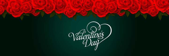 heart with flowers, valentine background. happy valentine day greeting card. vector illustration.