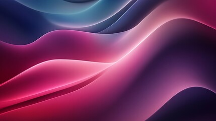 Fototapeta premium Abstract Pink Blue Swirling Wave Design Background