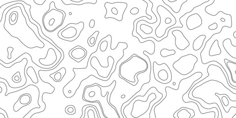 Topographic map patterns, topography line map. Vintage outdoors style. Abstract topographic contours map background. Abstract Topographic design. Vector illustration
