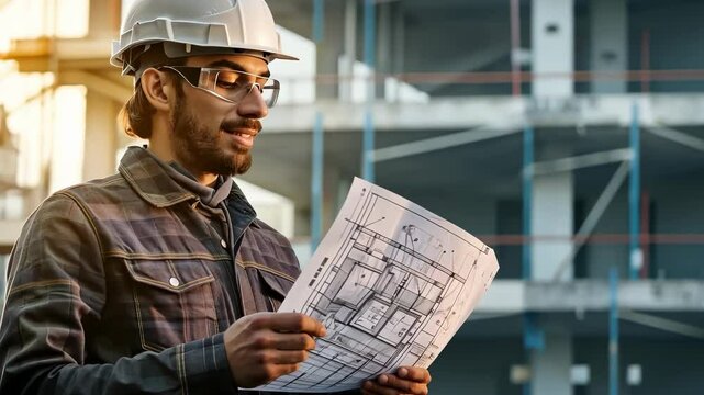 Construction management: leadership role, site supervision, project planning, team management, architectural design, engineering, project execution, blueprint analysis, construction oversight.