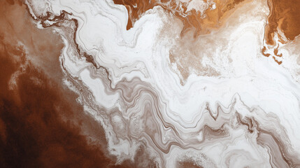 Elegant white , brown  marble texture  background