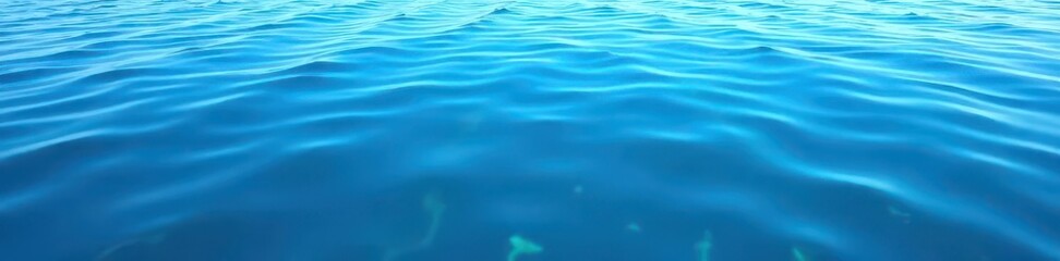 Deep blue water, gentle ripples, serene surface,  blue,  texture background