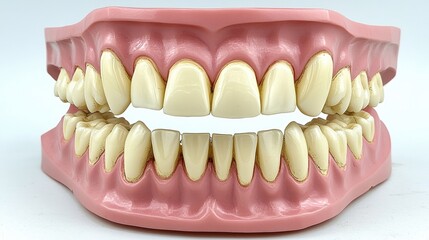 Fototapeta premium Dental Model with Full Set of Teeth