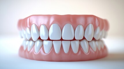 Obraz premium Perfect Human Teeth and Gums