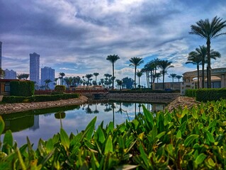Maadi Island in Cairo in Egypt
