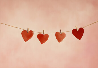 A Visual Journey Through Valentine's Day. AI generative.