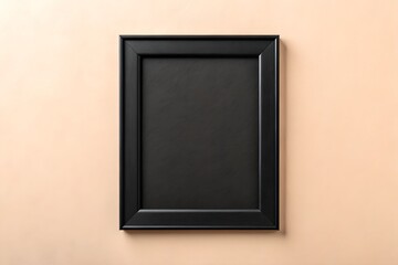 Fototapeta premium Minimalist Elegance of Fresh and Contemporary Living Room Design. A Modern Living Room with Framed Artwork Mockup.