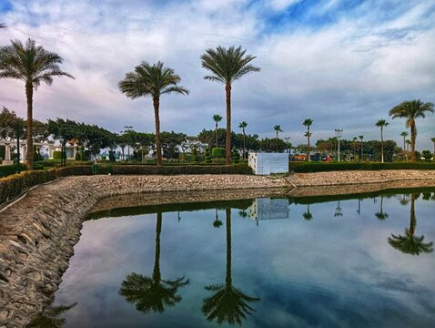 Maadi Island in Cairo in Egypt