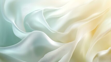 Obraz premium Elegant Draped Fabric Soft Pastel Colors