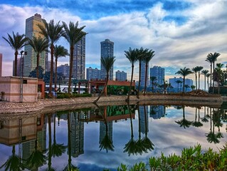 Maadi Island in Cairo in Egypt