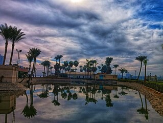 Maadi Island in Cairo in Egypt