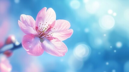 Delicate Cherry Blossom in Soft Light