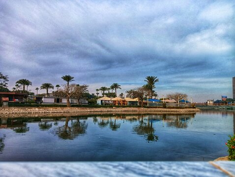 Maadi Island in Cairo in Egypt