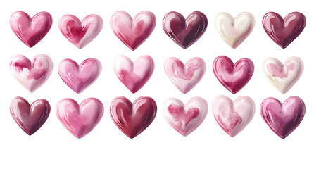 Fototapeta premium A Visual Journey Through Valentine's Day. AI generative.