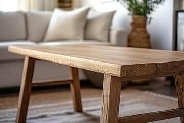 Rustic Live Edge Coffee Table Modern Minimalist Wood Furniture Interior Design Home Decor Natural Oak Wooden Tabletop Farmhouse Style Room cozy grain brown     