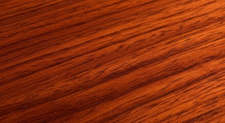 Rich Red Mahogany Wood Grain Texture Background Close Up Detailed Surface