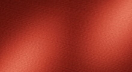 Obraz premium Abstract Red Brushed Metal Texture Background Industrial Design Modern Red Metallic Surface