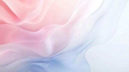 Obraz premium Abstract Pink and Blue Wave Design