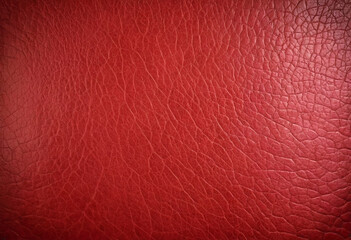 Fototapeta premium Red leather texture luxury background