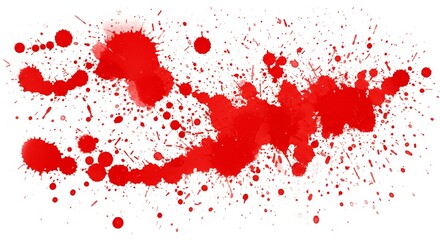 Obraz premium Abstract Red Ink Splatter Background High Resolution Paint Texture Digital Art Design Element