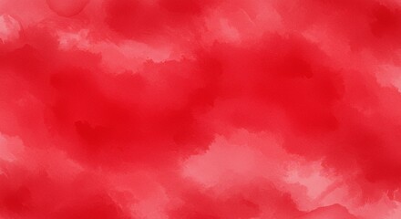 Abstract Red Watercolor Background Texture Vibrant Painted Design High Resolution Image