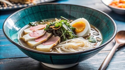 Savoring shio ramen a culinary journey through salt-based broth in an authentic japanese eatery