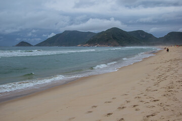 Cloudy afternoon at Grumari Beach - Rio de Janeiro, Brazil