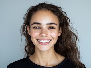 Perfect dental veneers before and after transformation