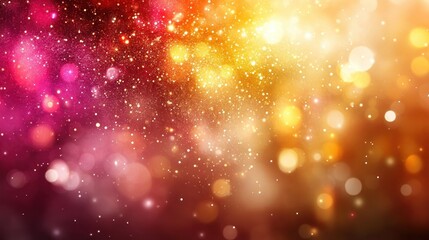 Festive bokeh lights background, celebration, sparkle, backdrop